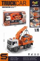 Opakowanie Laweta z dźwigiem ze światłem i dźwiękiem 1:16