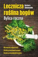 Lecznicza roślina bogów. Bylica roczna. Autor: Barbara Simonsohn. SmakLiter.pl Okładka książki Lecznicza roślina bogów. Bylica roczna