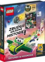 LEGO Books. Ratunek w kosmosie. Zbuduj własną.... Autor:   Praca zbiorowa. SmakLiter.pl Okładka książki LEGO Books. Ratunek w kosmosie. Zbuduj własną...