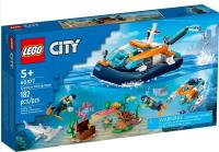 Opakowanie Lego CITY 60377 (3szt) Łódź do nurkowania badacza