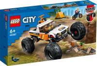 Lego CITY 60387 Przygody samochodem terenowym z napędem 4x4. Wydawca: LEGO(R). SmakLiter.pl Opakowanie Lego CITY 60387 Przygody samochodem terenowym z napędem 4x4