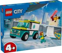 Opakowanie Lego CITY 60403 Karetka i snowboardzista