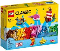 Lego CLASSIC 11018 Kreatywna oceaniczna zabawa. Wydawca: LEGO(R). SmakLiter.pl Opakowanie Lego CLASSIC 11018 Kreatywna oceaniczna zabawa