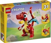 Lego CREATOR 31145 Czerwony smok. Wydawca: LEGO(R). SmakLiter.pl Opakowanie Lego CREATOR 31145 Czerwony smok