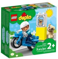 Lego DUPLO 10967 Motocykl policyjny. Autor: Duplo. SmakLiter.pl Okładka książki Lego DUPLO 10967 Motocykl policyjny