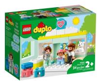 Lego DUPLO 10968 Wizyta u lekarza. Autor: Duplo. SmakLiter.pl Okładka książki Lego DUPLO 10968 Wizyta u lekarza