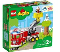 Lego DUPLO 10969 (4szt) Wóz strażacki. Autor: Duplo. SmakLiter.pl Okładka książki Lego DUPLO 10969 (4szt) Wóz strażacki