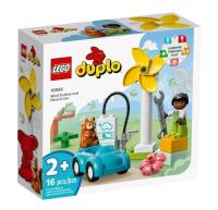 Opakowanie Lego DUPLO 10985 (6szt) Turbina wiatrowa samochód