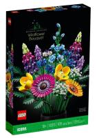 Lego ICONS 10313 Bukiet z polnych kwiatów. Wydawca: LEGO(R). SmakLiter.pl Opakowanie Lego ICONS 10313 Bukiet z polnych kwiatów