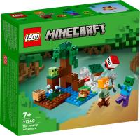 Lego MINECRAFT 21240 Przygoda na mokradłach. Wydawca: LEGO(R). SmakLiter.pl Opakowanie Lego MINECRAFT 21240 Przygoda na mokradłach