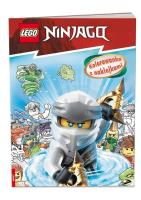 Okładka książki Lego Ninjago. Kolorowanka z naklejkami