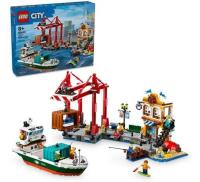 Opakowanie LEGO(R) CITY 60422 (3szt) Port ze statkiem towarowym