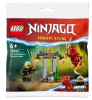 Opakowanie LEGO(R) NINJAGO 30650 Bitwa Kaia i Raptona w świąt.