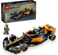 Lego SPEED CHAMPIONS 76919 Samochód wyścigowy McLaren Formula 1 wersja 2023. Wydawca: LEGO(R). SmakLiter.pl Opakowanie Lego SPEED CHAMPIONS 76919 Samochód wyścigowy McLaren Formula 1 wersja 2023