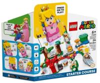 Lego SUPER MARIO 71403 Przygody z Peach - zestaw startowy. Wydawca: LEGO(R). SmakLiter.pl Opakowanie Lego SUPER MARIO 71403 Przygody z Peach - zestaw startowy