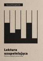 Lektura uzupełniająca. Notesu wydanie poszerzone. Autor: Stemplowski Ryszard. SmakLiter.pl Okładka książki Lektura uzupełniająca. Notesu wydanie poszerzone