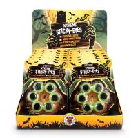 Opakowanie Lepkie oczy świecące w ciemności Zombie Zone 6szt.