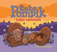 Letni zmierzch. Żubr Pompik. Autor: Samojlik Tomasz. SmakLiter.pl Okładka książki Letni zmierzch. Żubr Pompik