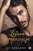 Letnia propozycja. Autor: Vi Keeland. SmakLiter.pl Okładka książki Letnia propozycja