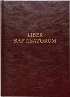 Liber baptistatorum. Autor:   Praca zbiorowa. SmakLiter.pl Okładka książki Liber baptistatorum
