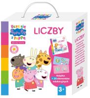 Liczby. Uczę się z Peppą.  Świnka Peppa. Autor: Opracowanie zbiorowe. SmakLiter.pl Okładka książki Liczby. Uczę się z Peppą.  Świnka Peppa