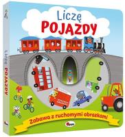 Liczę pojazdy. Autor: Natalia Kawałko-Dzikowska. SmakLiter.pl Okładka książki Liczę pojazdy