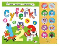 Liczę słucham powtarzam CYFERKI. Autor: Korolkiewicz Elżbieta. SmakLiter.pl Okładka książki Liczę słucham powtarzam CYFERKI