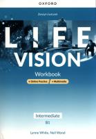 Life Vision Intermediate WB + online + multimedia. Autor: Lynne White, Neil Wood. SmakLiter.pl Okładka książki Life Vision Intermediate WB + online + multimedia