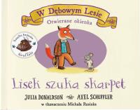 Lisek szuka skarpet. Autor: Donaldson Julia, Scheffler Axel. SmakLiter.pl Okładka książki Lisek szuka skarpet