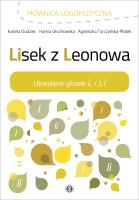 Okładka książki Lisek z Leonowa Utrwalanie głosek L i LI mównica Logopedyczna