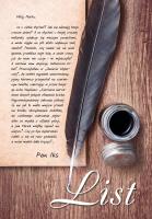 Okładka książki List