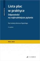 Lista płac w praktyce w.9. Autor: Pigulski Mariusz. SmakLiter.pl Okładka książki Lista płac w praktyce w.9