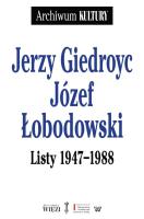 Okładka książki Listy 1947-1988