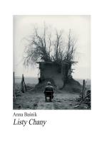 Listy Chany. Autor: Anna Baśnik. SmakLiter.pl Okładka książki Listy Chany