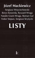 Listy T.36. Autor: Józef Mackiewicz. SmakLiter.pl Okładka książki Listy T.36