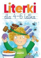 Literki dla 4-6 latka. Autor: W.E. Literka. SmakLiter.pl Okładka książki Literki dla 4-6 latka