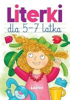 Literki dla 5-7 latka. Autor: W.E. Literka. SmakLiter.pl Okładka książki Literki dla 5-7 latka
