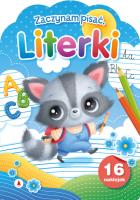 Literki. Zaczynam pisać. Autor: Wioleta Żyłowska. SmakLiter.pl Okładka książki Literki. Zaczynam pisać