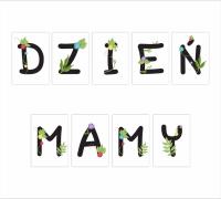 Opakowanie Litery dekoracyjne A4 - Dzień Mamy 9el