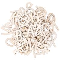 Opakowanie Litery drewniane 100szt