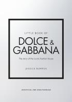 Little Book of Dolce & Gabbana. Autor: Bumpus Jessica. SmakLiter.pl Okładka książki Little Book of Dolce & Gabbana