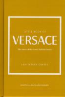 Little Book of Versace. Autor: Farran Graves Laia. SmakLiter.pl Okładka książki Little Book of Versace
