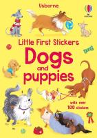 Okładka książki Little First Stickers Dogs and Puppies