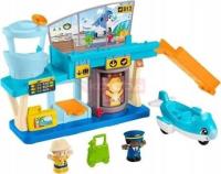 Little People Port lotniczy. Wydawca: Fisher- Price. SmakLiter.pl Opakowanie Little People Port lotniczy