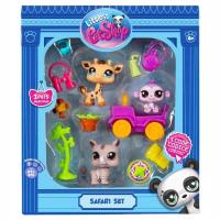 Littlest Pet Shop Zestaw Safari 3 figurki LPS00524. Wydawca: TM Toys. SmakLiter.pl Opakowanie Littlest Pet Shop Zestaw Safari 3 figurki LPS00524