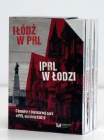 Łódź w PRL, PRL w Łodzi. Autor: Waingertner Przemysław, Grzegorz Mnich, Lesiakowski Krzysztof, Jarno Witold, Olejnik Leszek. SmakLiter.pl Okładka książki Łódź w PRL, PRL w Łodzi