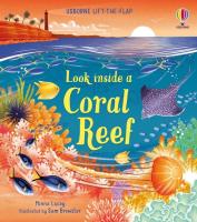 Look inside a Coral Reef. Autor: Minna Lacey. SmakLiter.pl Okładka książki Look inside a Coral Reef