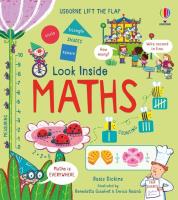 LOOK INSIDE MATHS. Autor: Dickins Rosie. SmakLiter.pl Okładka książki LOOK INSIDE MATHS