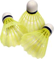 Lotka badminton nylon 3 sztuki. Wydawca: Enero. SmakLiter.pl Opakowanie Lotka badminton nylon 3 sztuki