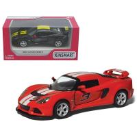 Lotus Exige S 1:32 MIX. Wydawca: Kinsmart. SmakLiter.pl Opakowanie Lotus Exige S 1:32 MIX